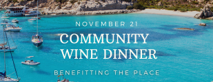 Community Wine Dinner Series | Benefitting The Place 11.21.23
